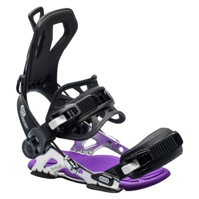 2526 그누 여성용 스노우보드 바인딩 판타스트 - 블랙