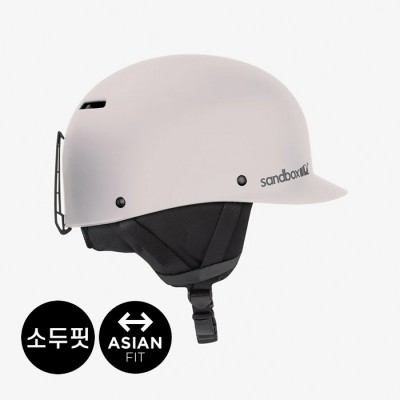 2526 샌드박스 아시안 핏 스노우보드 헬멧 클래식 2.0 - 화이트