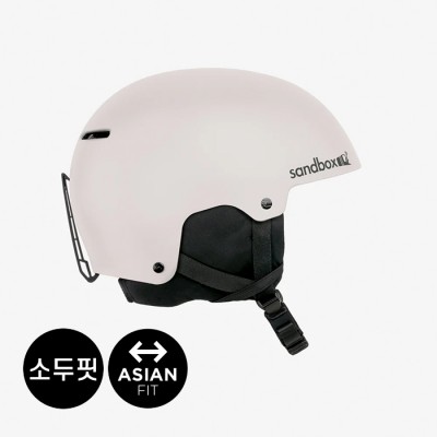 2526 샌드박스 아시안 핏 스노우보드 헬멧 아이콘 - 화이트