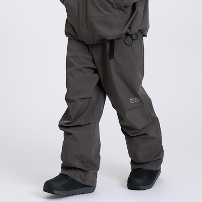 2526 로그 스노우보드복 팬츠 힙힙 오버핏 - 브라운 (25HIPPT-BR)