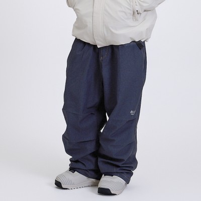 2526 로그 스노우보드복 팬츠 힙힙 오버핏 - 데님 (25HIPPT-DN)