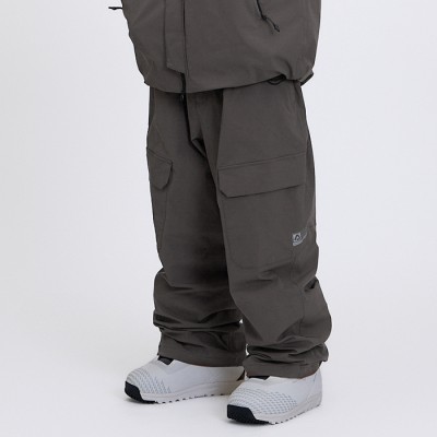 2526 로그 스노우보드복 팬츠 얼로이 X 로그 LTD 릴렉스핏 - 브라운 (25AXLPT-BR)