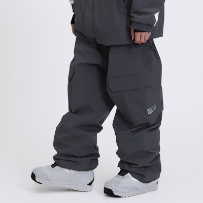 2526 로그 스노우보드복 팬츠 얼로이 X 로그 LTD 릴렉스핏 - 차콜 (25AXLPT-CC)